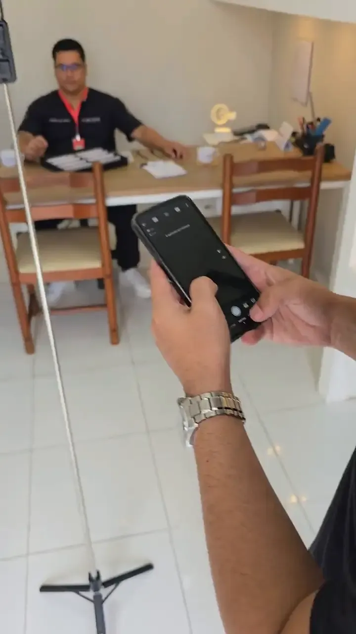 Produção de conteúdo na loja do cliente