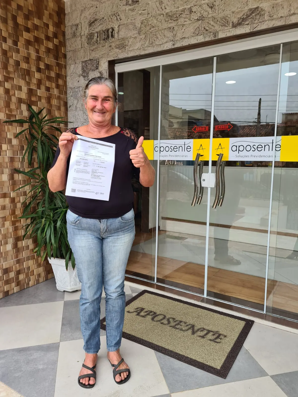Cliente Nobre e Frazão Aposente com benefício INSS aprovado