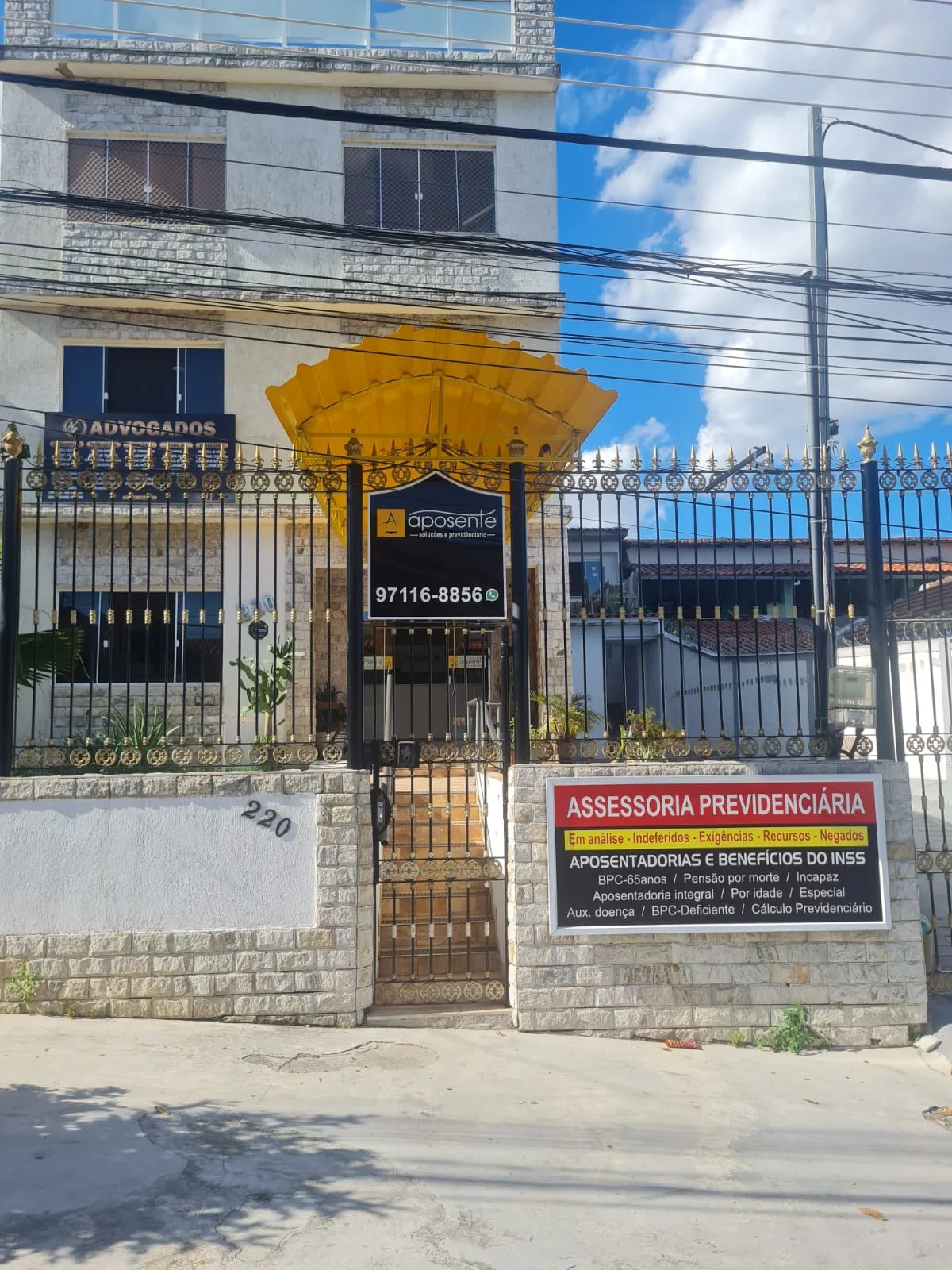 Fachada Nobre e Frazão Aposente Campo Grande