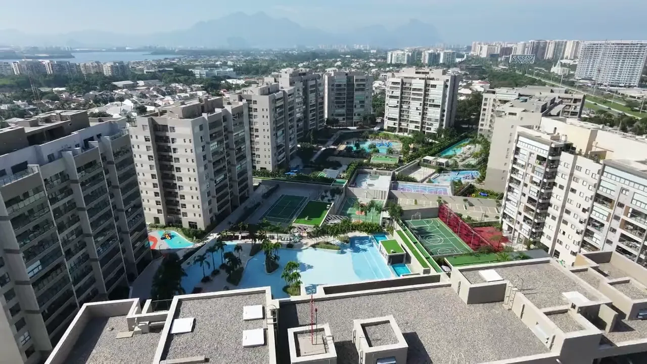 Vista aérea de empreendimento atendido