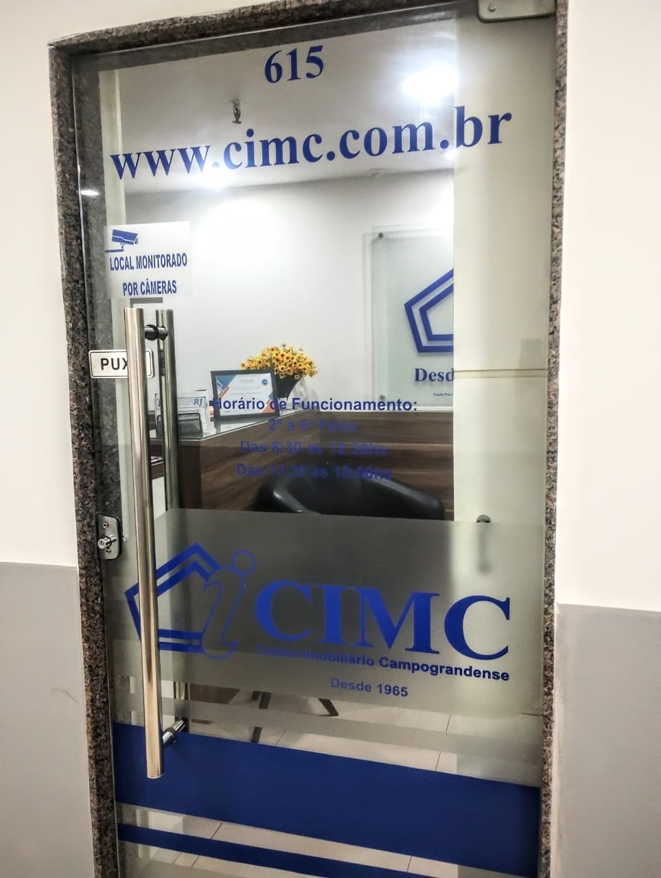 Entrada CIMC Imobiliária