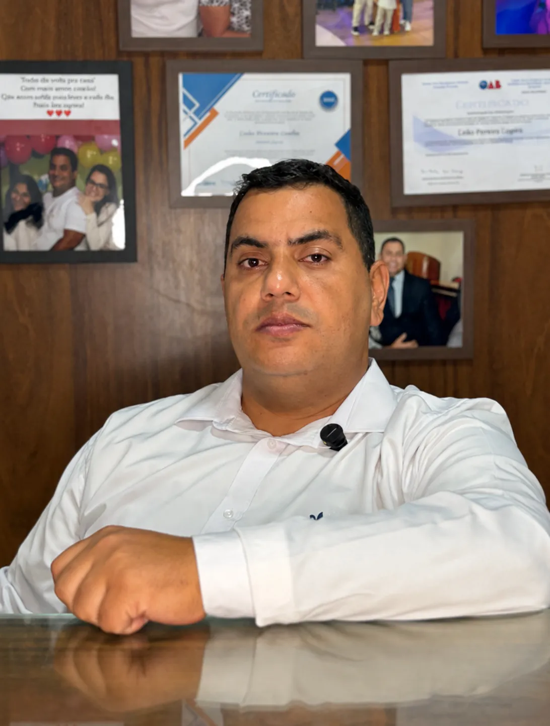 Advogado responsável no escritório Pereira Advocacia em Santa Cruz