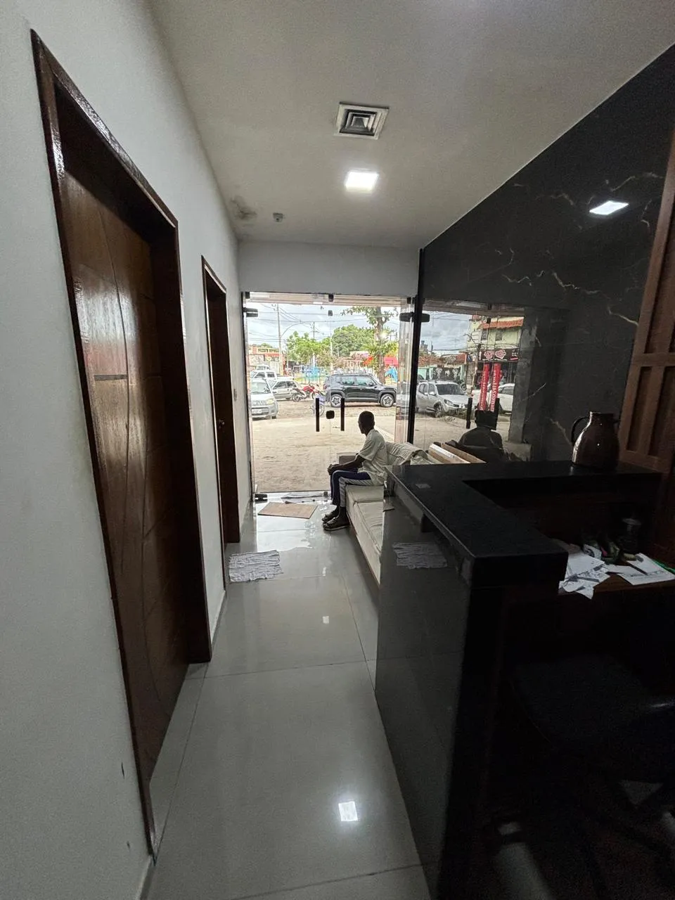 Hall interno e corredor