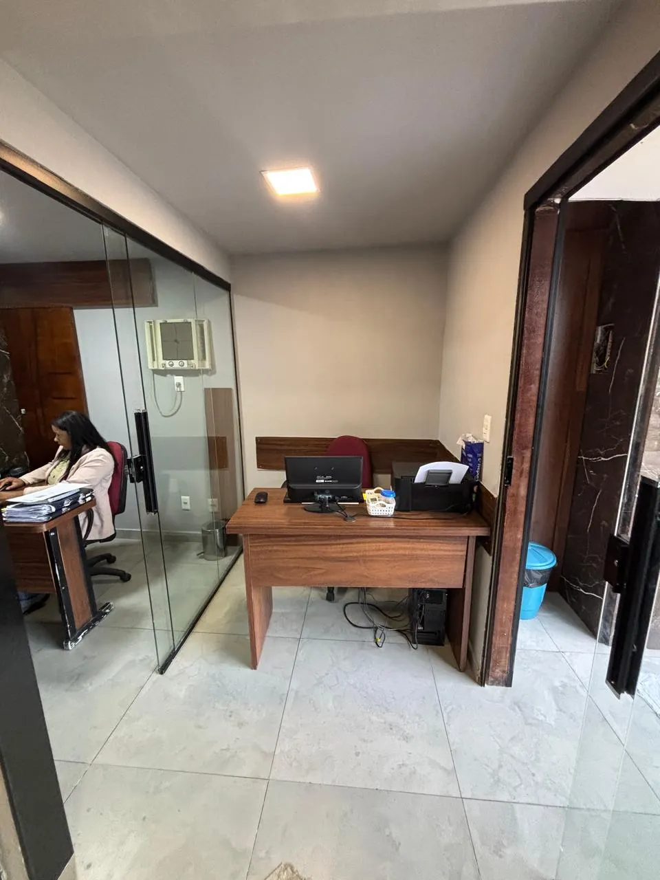 Recepção do escritório Pereira Advocacia em Santa Cruz